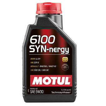 Моторное масло Motul 6100 Syn-Nergy SAE 5W-30