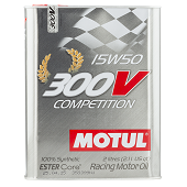Моторное масло Motul 300V Competition ESTER Core SAE 15W-50