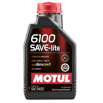 Моторное масло Motul 6100 Save-Lite SAE 5W-20