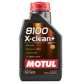 Моторное масло Motul 8100 X-clean + SAE 5W-30